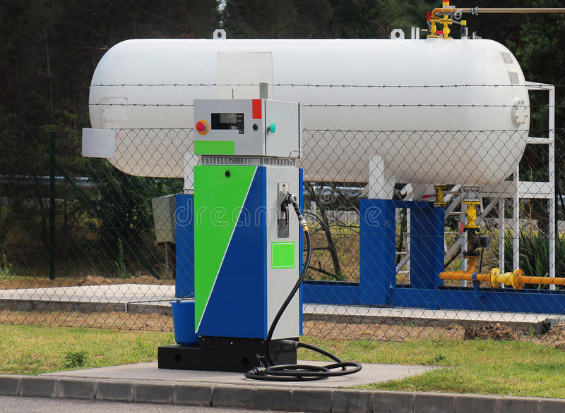 lpg gas filling station